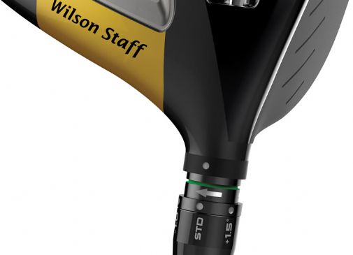 F5-sarjan draiverin lapa on varustettu kuusiportaisella säätöominaisuudella: Kuva: Wilson Sporting Goods