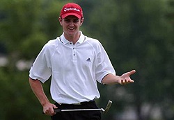 Katkaiseeko Justin Rose Kevin Sutherlandin seitsemän voiton sarjan torstaina &copy Getty Images?