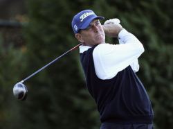 Jay Haas .Kärkipaikalta päivän heikoin tulos 75 lyöntiä oli raju pettymys myös konkarin faneille &copy Getty Images