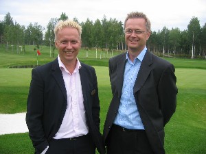Mika Walkamo sekä toimitusjohtaja Petri Peltoniemi ovat uuden haasteen edessä.