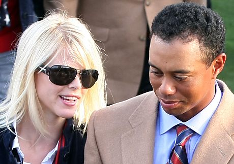 Elin ja Tiger Woods viettävät hiljaiseloa tyttärensä kanssa. Kuva Presidents Cupista &copy Getty Images