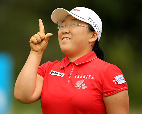 British Openin voitttaja Shin Ji-Ai on yksi lukuisista korealaissuosikeista. &copy Getty Images