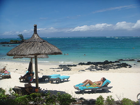 Turkoosi meri ja upeat hiekkarannat ovat oleellinen osa Mauritiuksen kilpailuvalteista.