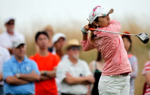 Mika Miyazato on LPGA Tourin kuntopuntarin kärkinimiä.  &copy Getty Images