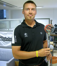 Tommi Ruissalo osallistui Golfpisteen suureen Facebook-kilpailuun kesällä ja oli onnekas. Hän voitti Cobran uuden draiverin.