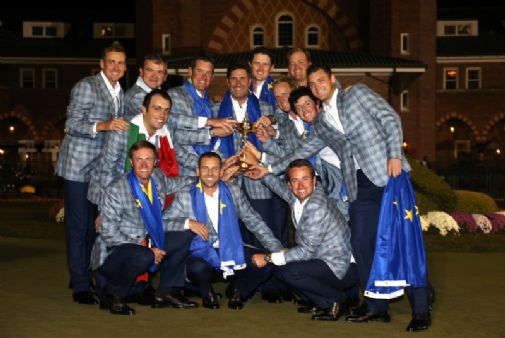 Eurooppa voitti Ryder Cupin jo viidennen kerran 2000-luvulla.  &copy Getty Images