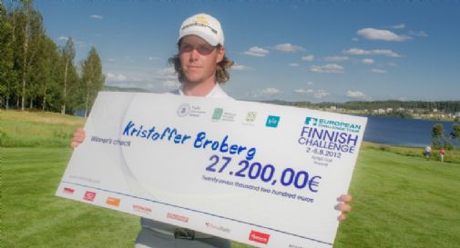 Brobergin menestysputki alkoi Kytäjällä pelatusta Finnish Challengesta.