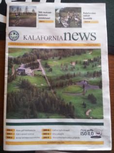 Porin Golfkerho kertoi Kansallisesta Golfviikosta Satakunnan Kansan välissä koteihin kannetussa Kalafornia News -lehdessä.