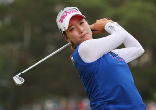 Chella Choi oli kovassa iskussa Australian avointen kolmannella kierroksella. Kuva:  &copy Getty Images