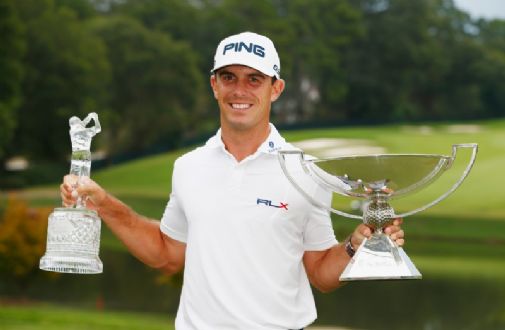 Billy Horschel nousi maailmanlistalla sijalle 14. Tässä vaiheessa Ryder Cup-paikat oli kuitenkin jo varattu.Kuva Getty Images