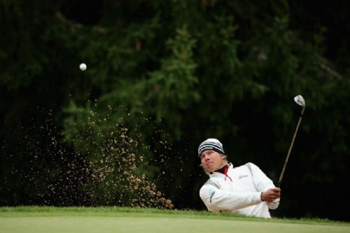 Asian Tourin voitto Malesiassa avasi Joonas Granbergille lukuisia ovia myös ET:n kisoihin. Kuva Sveitsisssä pelattavasta Omega Mastersista. Kuva Getty Images