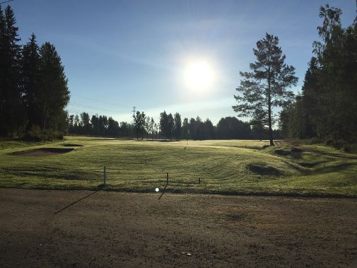 Jyväs-Golfin yhdeksänreikäisellä kentällä pelataan tänäkin vuonna n. 27 000 kierrosta.