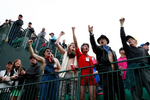 Yleisö ei Arizonassa pukeudu kovin konservatiivisesti. Kuva: Getty Images.